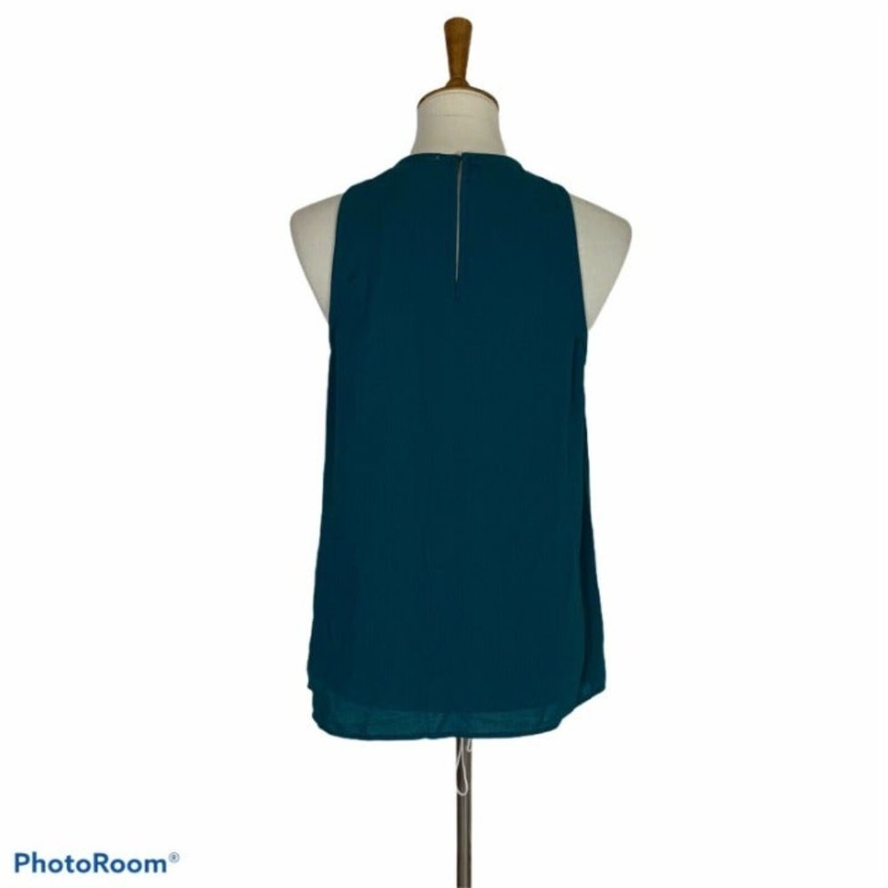 Michael Kors Womens Blouse Blue Sz M - Picture 7 of 11